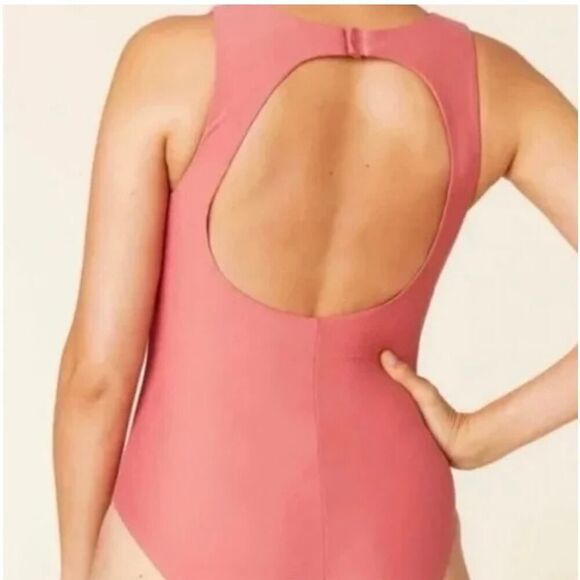 NWT Andie Punch Pink The Corsica One Piece Swimsuit Size XS - Picture 2 of 7